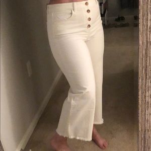 White jeans